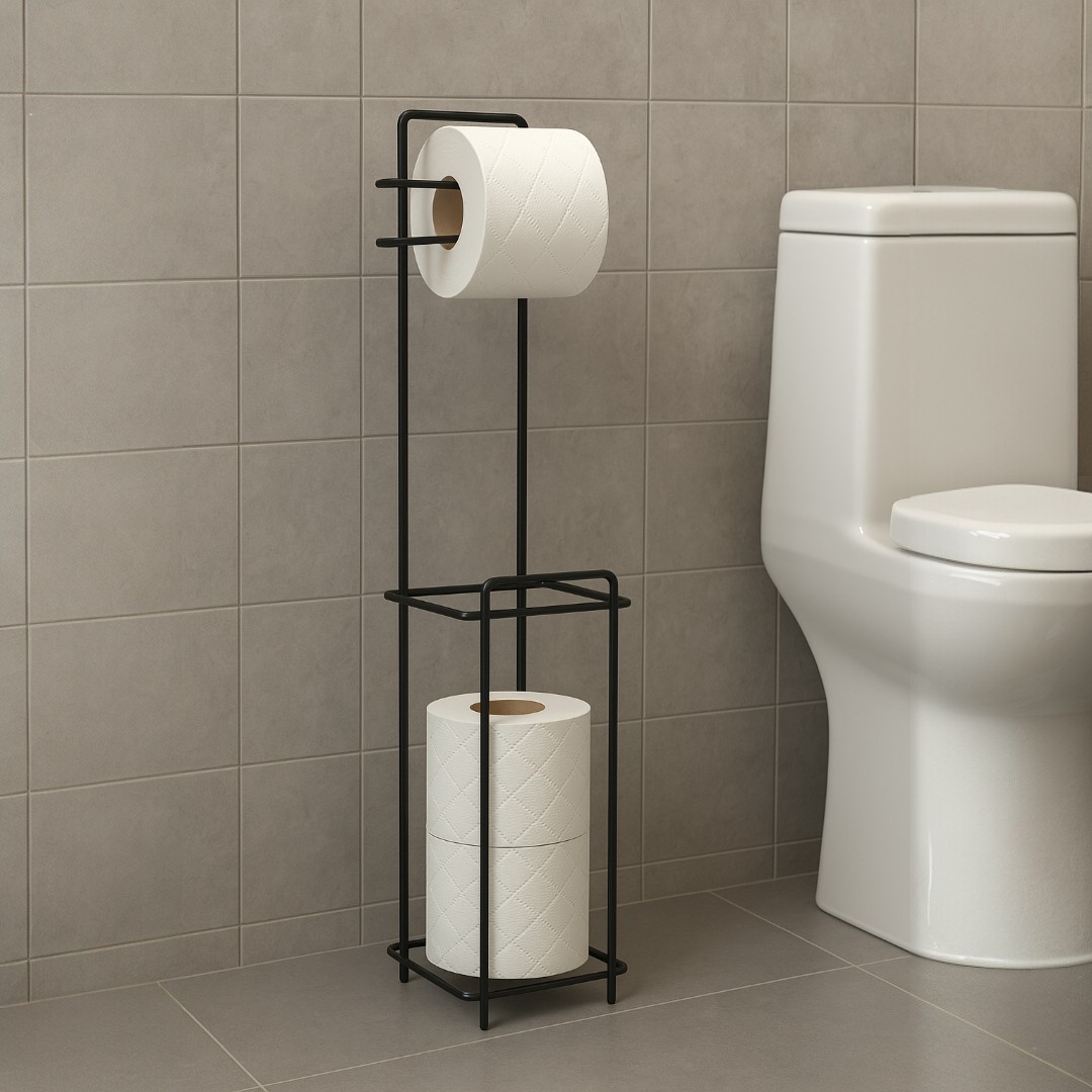 WB051 Yedekli Kare WC Kağıtlık