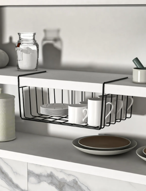 WK018 Dolap İçi Geçmeli Organizer Sepet