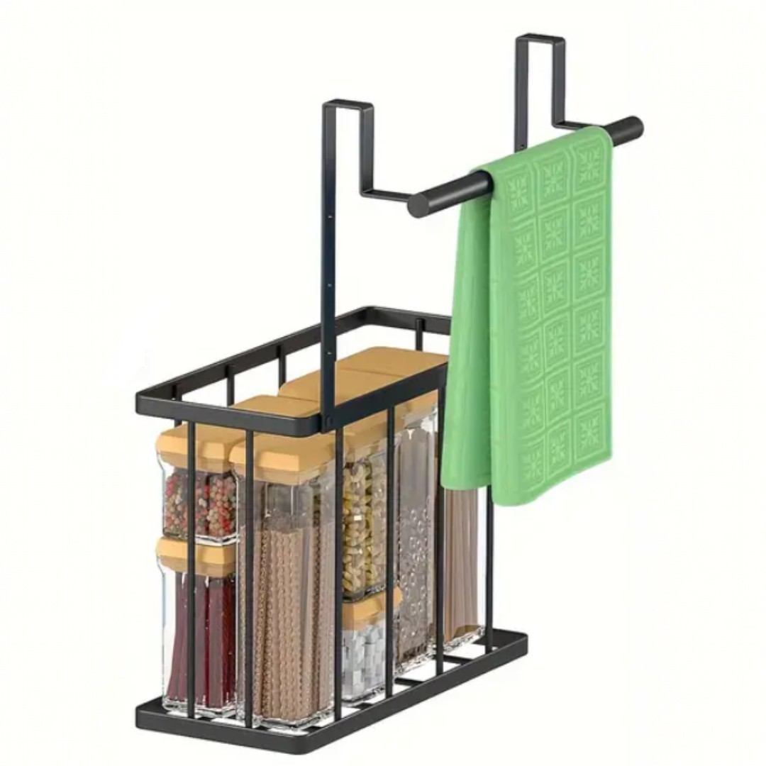 WK023 Havlu Askılı Dolap İçi Organizer Sepet